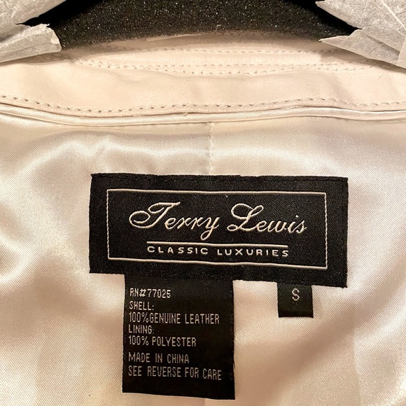 🛍TERRY LEWIS🛍WOVEN LEATHER HOOK EYE SHORT TEXTURED JACKET NWT❣️ - Picture 5 of 9